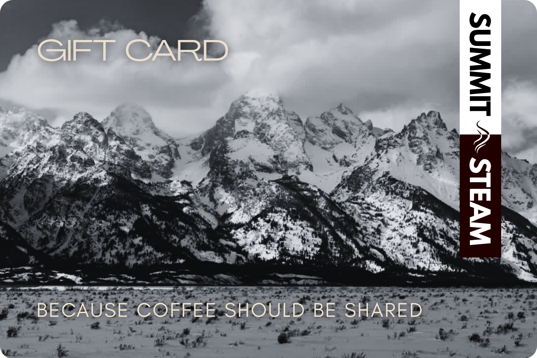 Summit & Steam Gift Card